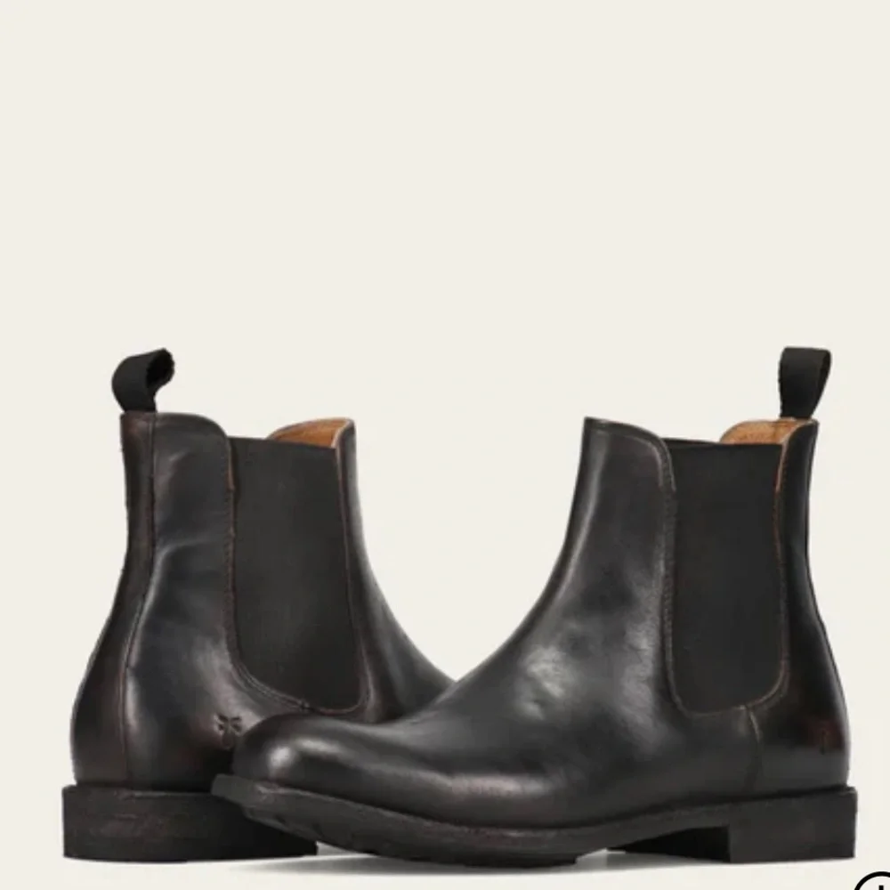 FRYE Tyler Flex Chelsea $268 men size 10 new Color: Antique Black
